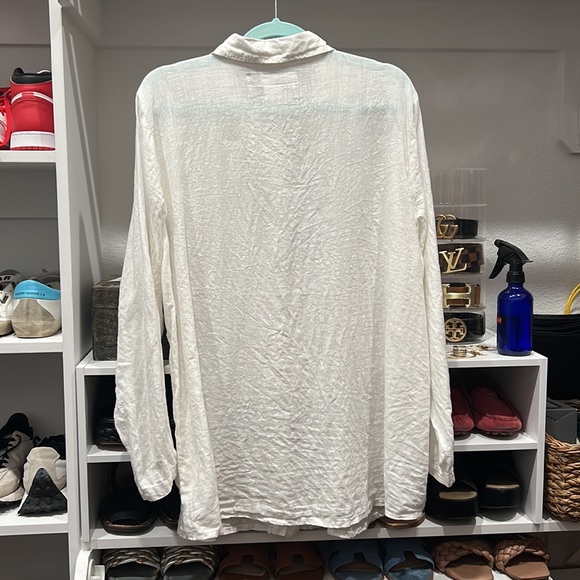 FLAX linen button down - Picture 6 of 6